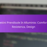 Lettini Prendisole In Alluminio: Comfort, Resistenza, Design